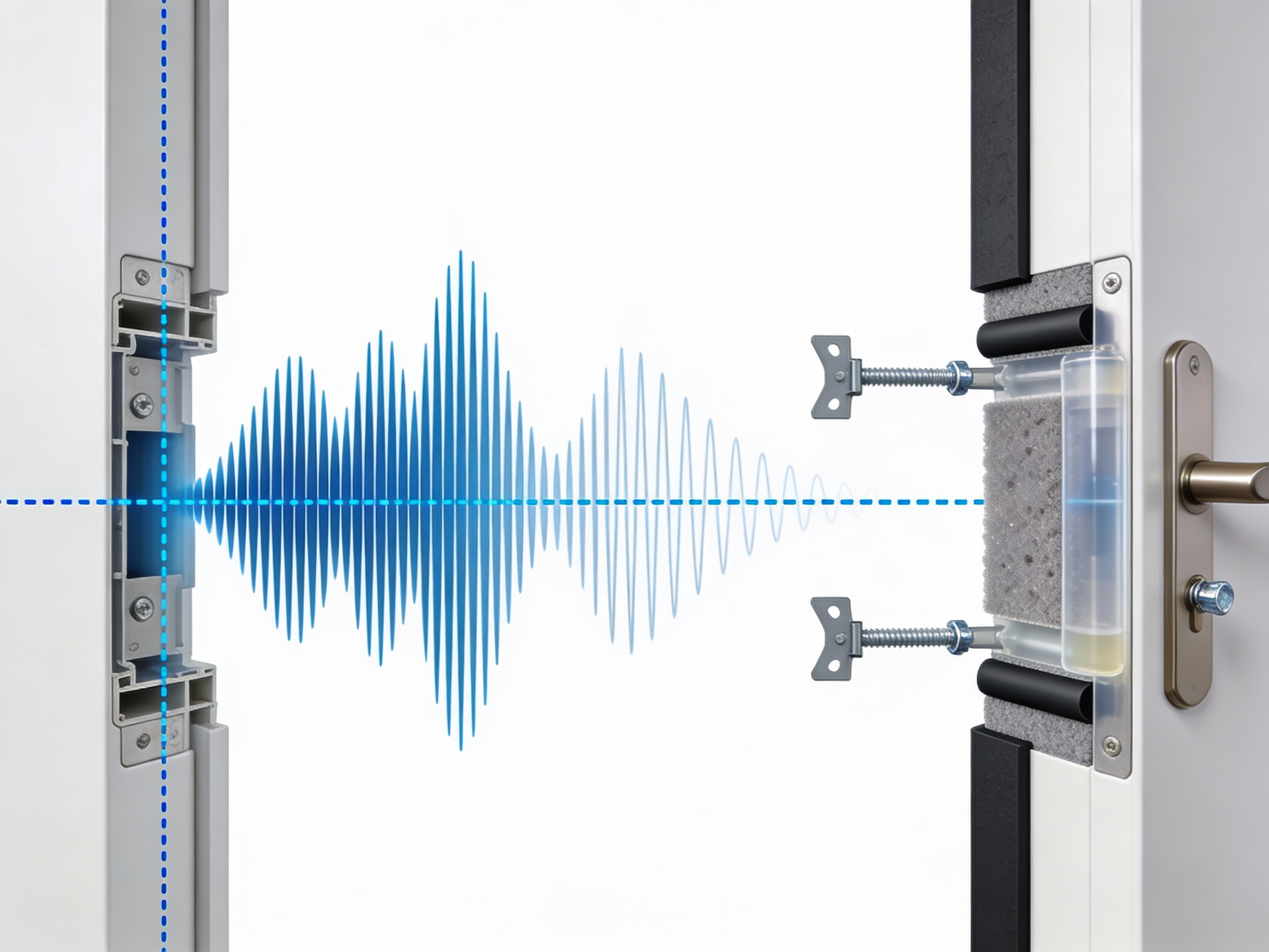 Шумоизоляция межкомнатных дверей в квартире